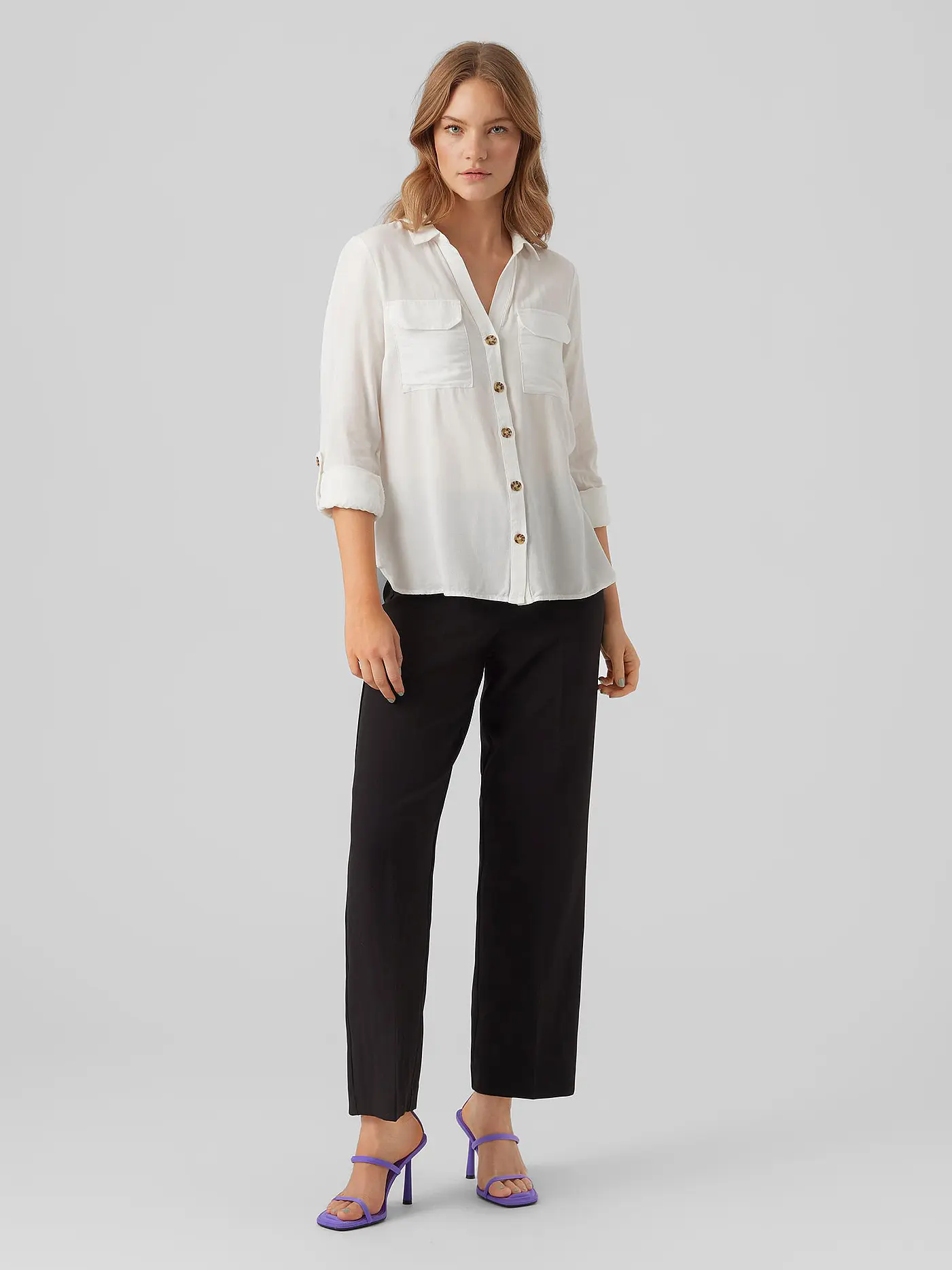 VERO MODA | Bluse langarm VMBUMPY | 